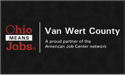 3' x 5' (35" x 59") Digiprint HD OHIOMEANSJOBS Indoor Logo Mat