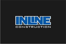 2' x 3' (21" x 33") Floor Impressions INLINE CONSTRUCTION  Rubber Logo Mat