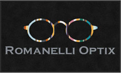 3' x 5' (35" x 58") Digiprint HD ROMANELLI OPTIX   Indoor Logo Mat