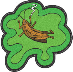3' x 3'  (35" x 35") Digiprint HD Custom Shape ROACH  Indoor Logo Mat