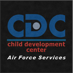 6' x 6' (68" x 68") Digiprint HD CDC  Indoor Logo Mat