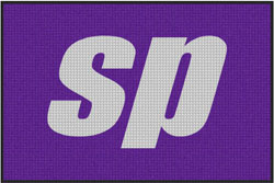 4' x 6'(45" x 69") Waterhog Inlay STANDPOINT  Indoor/Outdoor Logo Mat