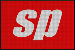 4' x 6'(45" x 69") Waterhog Inlay STANDPOINT  Indoor/Outdoor Logo Mat