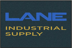 4' x 6'(45" x 69") Waterhog Inlay LANE SUPPLY  Indoor/Outdoor Logo Mat