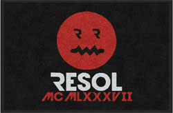 2 'x 3' (24" x 35") Digiprint HD RESOL  Indoor Logo Mat