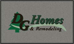3' x 5' ( 35" x 59" ) Waterhog Impressions HD DG HOMES Indoor/Outdoor Logo Mat