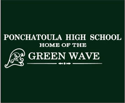 10' x 12' Eco Berber Roll Goods PONCHATOULA HIGH SCHOOL Indoor | Outdoor Logo Mat