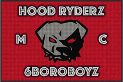 4' x 6' (45" x 69") Waterhog Impressions HD 6 BORO   Indoor/Outdoor Logo Mat