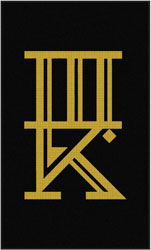 6' x 10' (70" x 119" ) Waterhog Impressions HD THREE KINGS TATTOO  Indoor/Outdoor Logo Mat