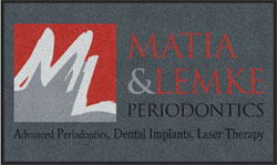 3' x 5' (35" x 58") Digiprint HD MATIA & LEMKE  Indoor Logo Mat