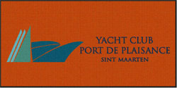 4' x 8' (45" x 95") Waterhog Impressions HD YACHT CLUB  Indoor/ Outdoor Logo Mat