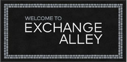 3' x 6' (35" x 69") Digiprint HD EXCHANGE ALLEY  Indoor Logo Mat