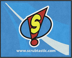 4' x 5'(45" x 59") Digiprint HD  SCRUBTASTIC  Indoor Logo Mat