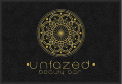 2 'x 3' (24" x 35") Digiprint HD UNFAZED Indoor Logo Mat