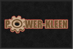 2 'x 3' (24" x 35") Digiprint HD POWER KLEEN   Indoor Logo Mat