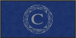 2' 6" x 5' (30" x 58") Digiprint HD RENITA  Indoor Logo Mat