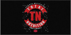 4' x 8' (45" x 95") Waterhog Impressions HD TOTAL NUTRITION   Indoor/ Outdoor Logo Mat