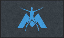 3' x 5' (35" x 58") Digiprint HD MOREAU PHYSICAL THERAPY Indoor Logo Mat