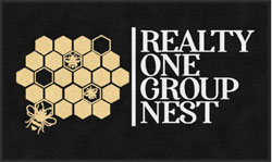 3' x 5' (35" x 59") Digiprint HD WELCOME TO OUR NEST  Indoor Logo Mat