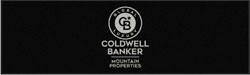 3' x 10' (35" x 119") Waterhog Impressions HD COLDWELL BANKER MOUNTAIN  Indoor/Outdoor Logo Mat
