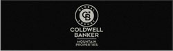 3' x 10' (35" x 119") Waterhog Impressions HD COLDWELL BANKER MOUNTAIN  Indoor/Outdoor Logo Mat