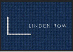 2' x 3' (24" x 35") Waterhog Impressions HD LINDEN ROW  Indoor-Outdoor Logo Mat