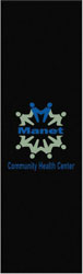 6' x 20' Waterhog Impressions HD MANET COMMUNITY HEALTH Indoor/Outdoor Logo Mat