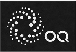 4' x 6' (45" x 69") ColorStar Impressions OXEA Indoor Logo Mat