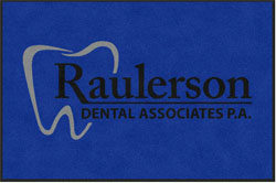 4' x 6'(45" x 69") Digiprint HD RAULERSON DENTAL   Indoor Logo Mat