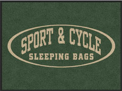 3' x 4' (35" x 45") Digiprint HD SPORT & CYCLE  Indoor Logo Mat