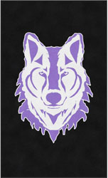 6' x 10' (68" x 119") ColorStar Impressions SMS LOBOS  Indoor Logo Mat