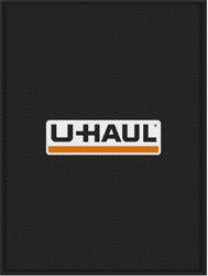6' x 8' (70" x 95") Superscrape Impressions UHAUL  Rubber Logo Mat