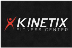 4' x 6'(45" x 69") Digiprint HD KINETIX  Indoor Logo Mat