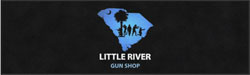 3' x 10' (35" x 119") ColorStar Impressions LITTLE RIVER GUN SHOP  Indoor Logo Mat