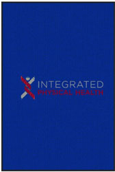 4' x 6' (45" x 69") Waterhog Impressions HD INTEGRATED PHYSICAL HEALTH  Indoor/Outdoor Logo Mat