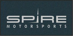 3' x 6' (35" x 69") Waterhog Inlay SPIRE MOTORSPORT OUTDOOR  Indoor/Outdoor Logo Mat