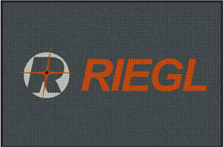4' x 6' (45" x 69") Waterhog Impressions HD RIEGL Indoor/Outdoor Logo Mat