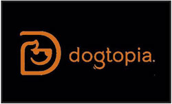 2' x 3' (24" x 35") ColorStar Impressions DOGTOPIA  Indoor Logo Mat