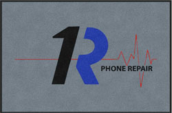 4' x 6' (45" x 69") ColorStar Impressions 1R PHONE REPAIR  Indoor Logo Mat