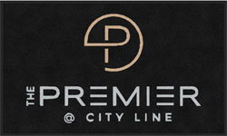 3' x 5' (35" x 58") Digiprint HD THE PREMIER  Indoor Logo Mat