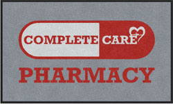 3' x 5' (35" x 58") Digiprint HD COMPLETE CARE  Indoor Logo Mat