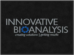 3' x 4' (35" x 45") Digiprint HD Innovative Bioanalysis  Indoor Logo Mat