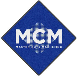 4' Diamond (45") Digiprint HD Custom Shape MCM Indoor Logo Mat