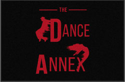 4' x 6' (45" x 69") Waterhog Impressions HD THE DANCE ANNEX  Indoor/Outdoor Logo Mat