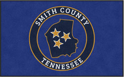 5' x 8' (58" x 95") ColorStar Impressions SMITH COUNTY   Indoor Logo Mat