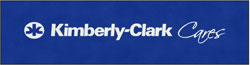 6' x 23' (68" x 272") Digiprint HD KIMBERLY CLARK Indoor Logo Mat