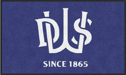 3' x 5' (35" x 58") Digiprint HD DWS Indoor Logo Mat