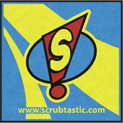 4' x 4'(45" x 45") Digiprint HD SCRUBTASTIC YW Indoor Logo Mat