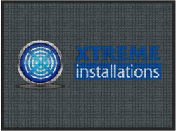 3' x 4' (35" x 45") Waterhog Impressions HD  XTREME INSTALLATIONS  Indoor-Outdoor Logo Mat
