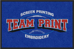 2 'x 3' (24" x 35") Digiprint HD TEAM PRINT Indoor Logo Mat